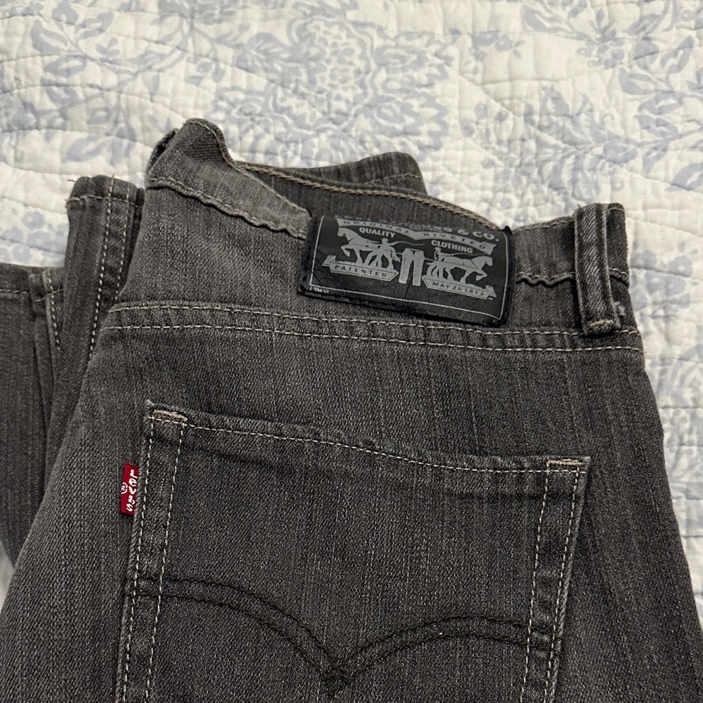 Levi's Men's Charcoal Jeans